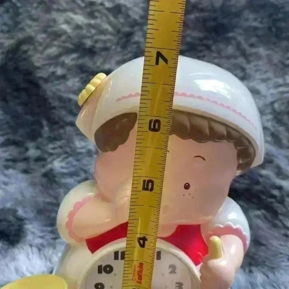 Vintage Citizen Alarm  Clock Child with Swiss Horn Very Loud Alarm 6 1/2" tall - Picture 15 of 17